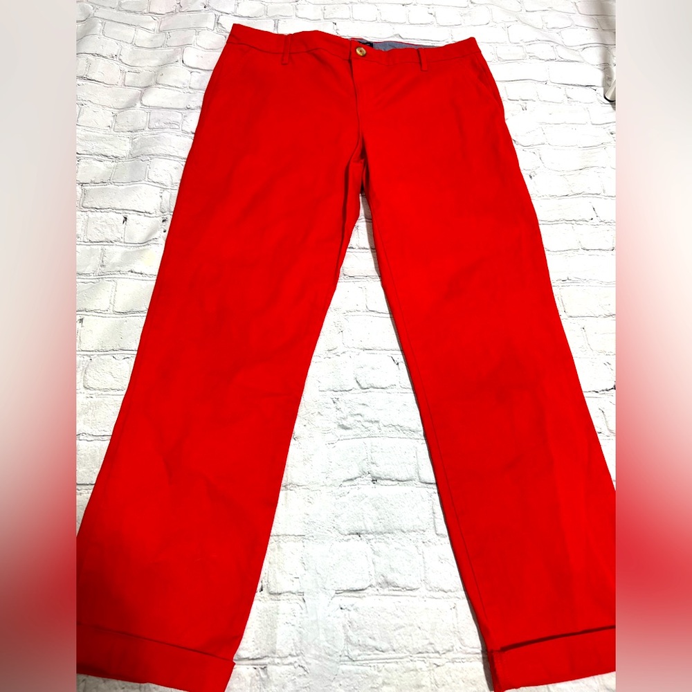 🇺🇸Tommy Hilfiger Red Chino Pants - Size 10